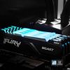  Зображення Kingston 64GB 2666MT/s DDR4 CL16 DIMM (Kit of 2) FURY Beast RGB, EAN: 740617319569 